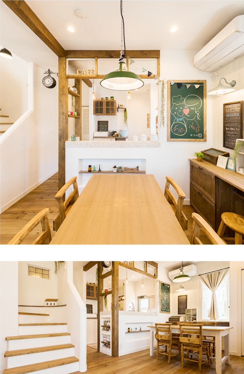 キッチン、ダイニングの写真