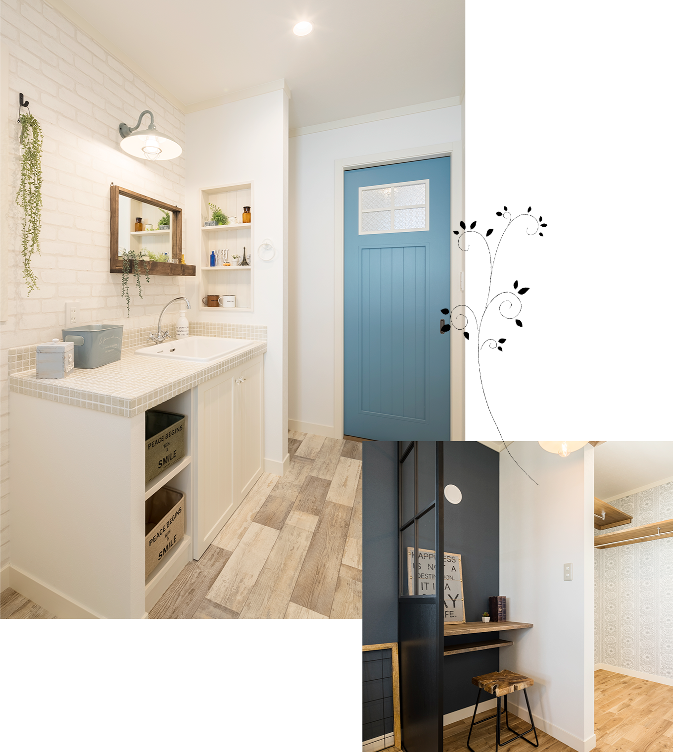 洗面スペースの写真