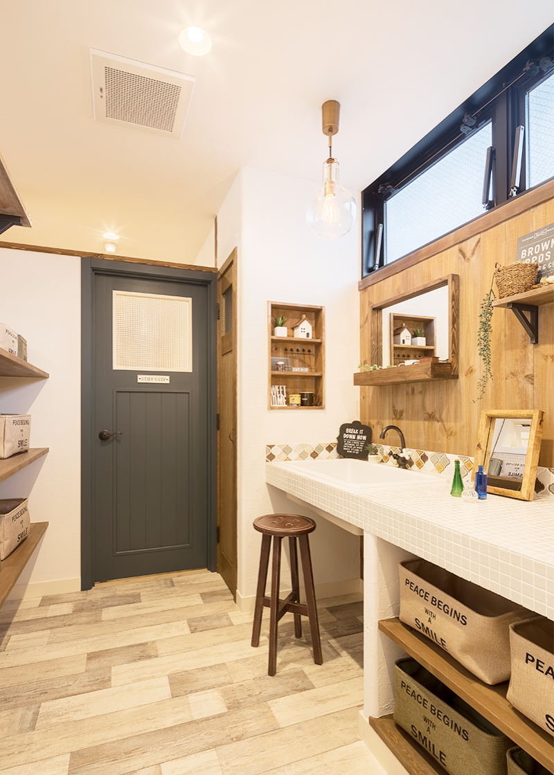 洗面スペースの写真