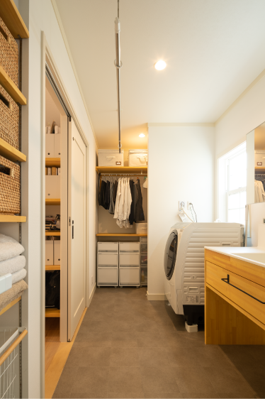 洗面スペースの写真